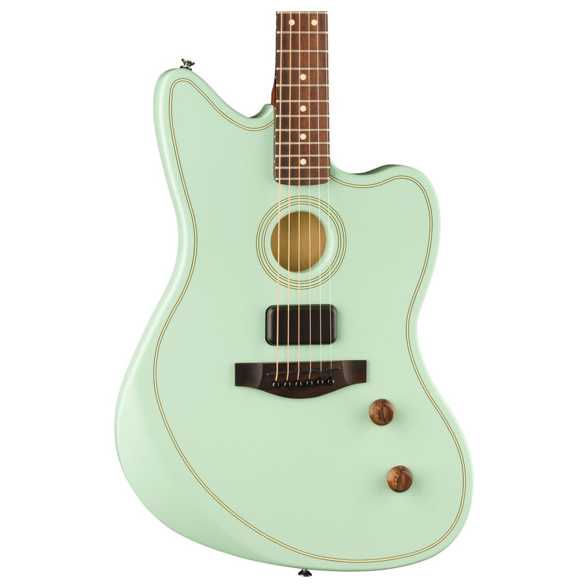 Fender LTD Acoustasonic Standard Jazzmaster Surf Green