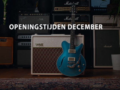 Aangepaste openingstijden in december